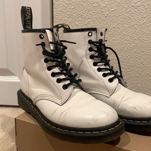 White Dr Martens